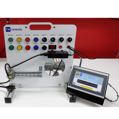 TW Controls - Allen Bradley Micro820 and Panelview800 PLC Trainer